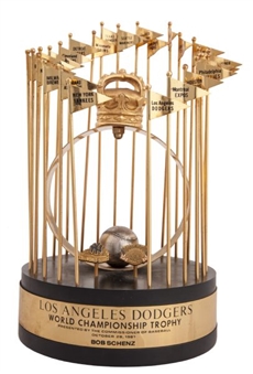 1981 Los Angeles Dodgers World Championship Trophy  (Dodgers LOA)